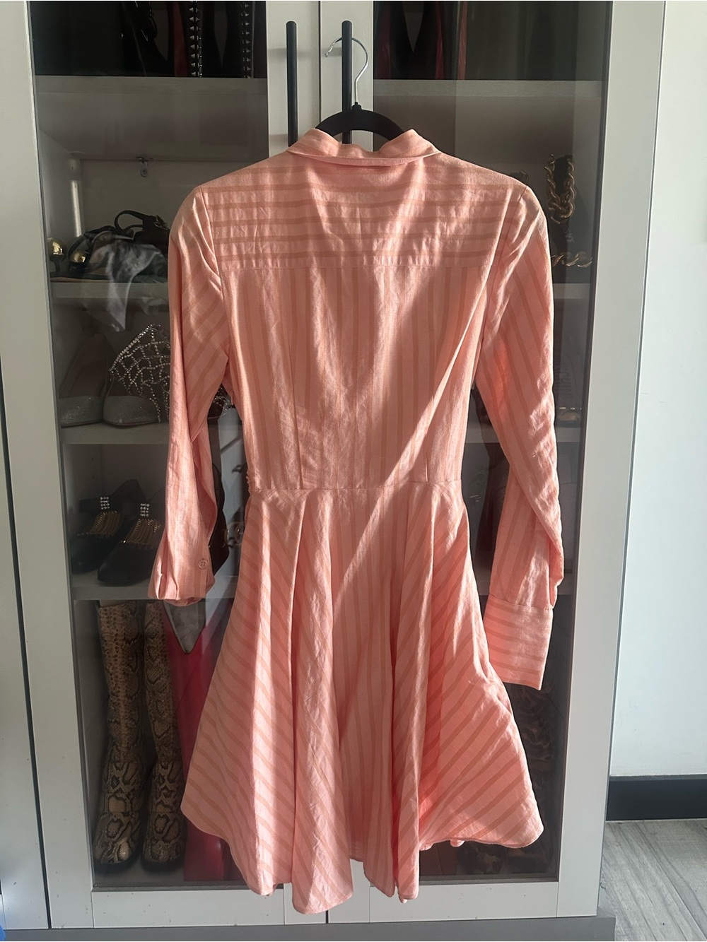 NWT $238 Significant Other Orla Striped buttoned down shirt mini dress sz US 2 - Picture 7 of 9